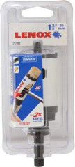 Lenox - 1-3/8" Diam, 1-9/16" Cutting Depth, Hole Saw - Bi-Metal Saw, Toothed Edge - Exact Industrial Supply