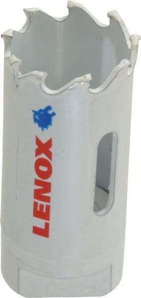 Lenox - 1" Diam, 1-1/2" Cutting Depth, Hole Saw - Carbide-Tipped Saw, Toothed Edge - Exact Industrial Supply