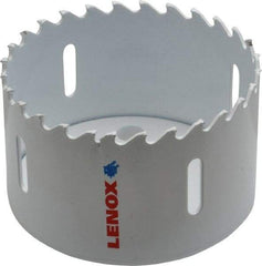 Lenox - 3" Diam, 1-1/2" Cutting Depth, Hole Saw - Carbide-Tipped Saw, Toothed Edge - Exact Industrial Supply