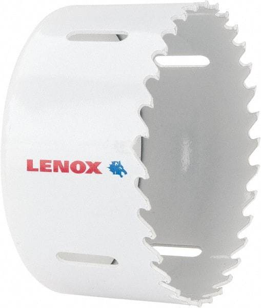 Lenox - 3-1/2" Diam, 1-1/2" Cutting Depth, Hole Saw - Carbide-Tipped Saw, Toothed Edge - Exact Industrial Supply