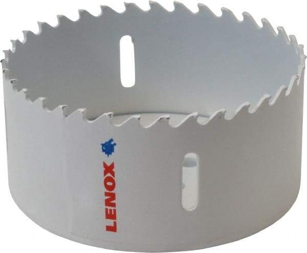 Lenox - 3-3/4" Diam, 1-1/2" Cutting Depth, Hole Saw - Carbide-Tipped Saw, Toothed Edge - Exact Industrial Supply