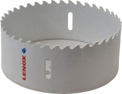 Lenox - 4-1/4" Diam, 1-1/2" Cutting Depth, Hole Saw - Carbide-Tipped Saw, Toothed Edge - Exact Industrial Supply