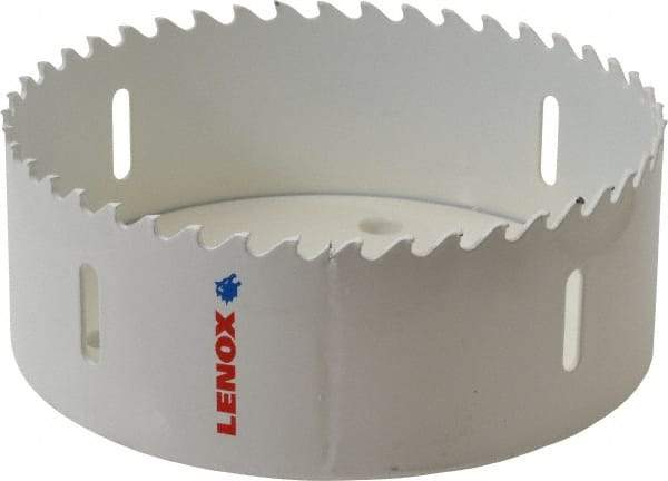 Lenox - 4-3/4" Diam, 1-1/2" Cutting Depth, Hole Saw - Carbide-Tipped Saw, Toothed Edge - Exact Industrial Supply