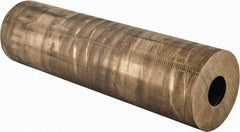 Made in USA - 3-1/2 Inch Outside Diameter x 13 Inch Long, Aluminum Bronze Round Tube - 1-1/2 Inch Inside Diameter, Alloy Aluminum Bronze (CDA 954), 30 Lb. Shipping Weight - Exact Industrial Supply