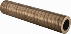 Made in USA - 2-1/2 Inch Outside Diameter x 13 Inch Long, Aluminum Bronze Round Tube - 1-3/4 Inch Inside Diameter, Alloy Aluminum Bronze (CDA 954), 10 Lb. Shipping Weight - Exact Industrial Supply