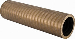 Made in USA - 3-1/2 Inch Outside Diameter x 13 Inch Long, Aluminum Bronze Round Tube - 3 Inch Inside Diameter, Alloy Aluminum Bronze (CDA 954), 12 Lb. Shipping Weight - Exact Industrial Supply