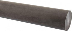 Made in USA - 1' Long, 2" Diam, Acetal (PTFE-Filled) Plastic Rod - Brown - Exact Industrial Supply