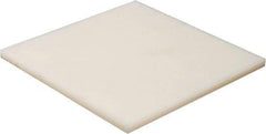 Made in USA - 5/8" Thick x 24" Wide x 2' Long, Nylon 6/6 Sheet - Natural - Exact Industrial Supply