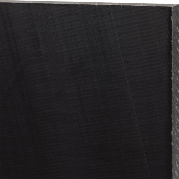 Made in USA - 2' x 24" x 1/2" Black Nylon 6/6 (MDS-Filled) Sheet - Exact Industrial Supply