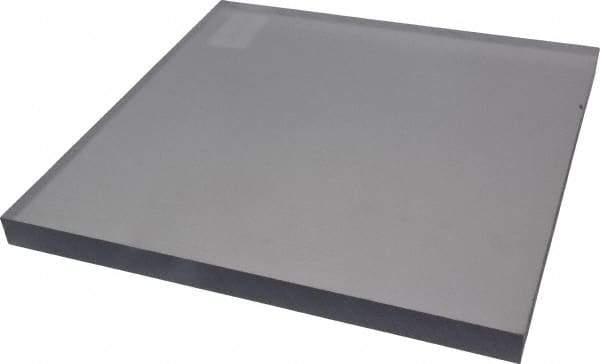 Made in USA - 3/4" Thick x 12" Wide x 1' Long, Polycarbonate Sheet - Clear - Exact Industrial Supply