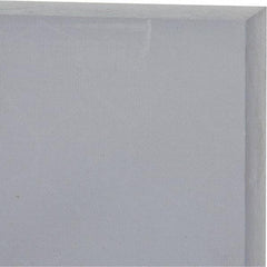 Made in USA - 1" Thick x 12" Wide x 2' Long, Polycarbonate Sheet - Clear - Exact Industrial Supply