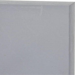 Made in USA - 2" Thick x 12" Wide x 1' Long, Polycarbonate Sheet - Clear - Exact Industrial Supply