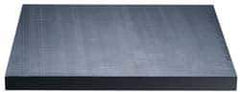 Made in USA - 3/16" Thick x 24" Wide x 4' Long, Nylon 6/6 Sheet - Black - Exact Industrial Supply