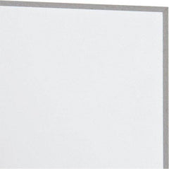 Made in USA - 1/4" Thick x 24" Wide x 4' Long, PVC Sheet - Clear, Type I PVC Grade - Exact Industrial Supply
