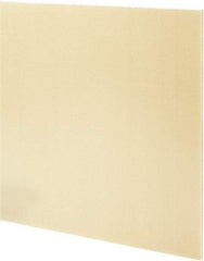Made in USA - 1/4" Thick x 24" Wide x 3' Long, Epoxyglass Laminate (G10/F4) Sheet - Mustard Yellow, ±0.022 Tolerance - Exact Industrial Supply