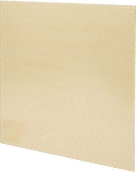 Made in USA - 3/32" Thick x 36" Wide x 4' Long, Epoxyglass Laminate (G10/F4) Sheet - Mustard Yellow, ±0.009 Tolerance - Exact Industrial Supply