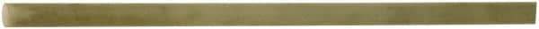 Made in USA - 4' Long, 1-1/4" Diam, Epoxyglass Laminate (G10/FR4) Plastic Rod - Yellow-Green - Exact Industrial Supply