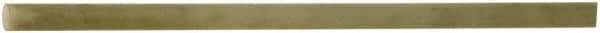 Made in USA - 4' Long, 1-1/2" Diam, Epoxyglass Laminate (G10/FR4) Plastic Rod - Yellow-Green - Exact Industrial Supply