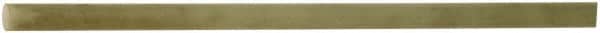 Made in USA - 4' Long, 1-3/8" Diam, Epoxyglass Laminate (G10/FR4) Plastic Rod - Yellow-Green - Exact Industrial Supply