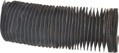 Made in USA - 48 Inch Long, 0.018 Inch Thick, Nylon Stitched Bellows - 2-1/4 Inch Inside Diameter - Exact Industrial Supply