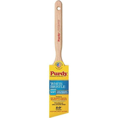 Purdy - 2" Angled Hog General Purpose Paint Brush - 2-5/8" Bristle Length, 7-1/4" Wood Fluted Handle - Exact Industrial Supply