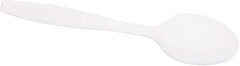 Solo - SOLO Cup Company Guildware Heavyweight Plastic Teaspoons - White - Exact Industrial Supply