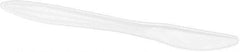 DART - Dart Style Setter Mediumweight Plastic Knives - White - Exact Industrial Supply