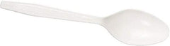 Boardwalk - Boardwalk Full-Length Polystyrene Cutlery, Teaspoon - White - Exact Industrial Supply