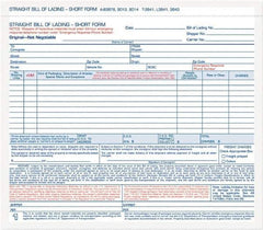 TOPS - 50 Sheet, 8-1/2 x 7", Short Form - White - Exact Industrial Supply