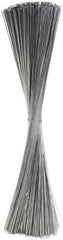 ADVANTUS - 12" Long Gray Galvanized Steel Wire Tag Fastener - 0.7" Max Bundle Diam - Exact Industrial Supply