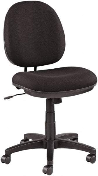 ALERA - 16-1/2" High Office/Managerial/Executive Chair - 19" Wide x 17" Deep, 100% Acrylic Seat, Black - Exact Industrial Supply
