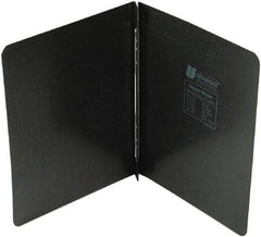UNIVERSAL - 8-1/2" Long x 11" Wide Clip Style Report Cover - Black - Exact Industrial Supply