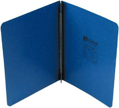 UNIVERSAL - 8-1/2" Long x 11" Wide Clip Style Report Cover - Dark Blue - Exact Industrial Supply