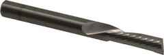 Onsrud - 1/4" Cutting Diam x 3/4" Length of Cut, 1 Flute, Downcut Spiral Router Bit - Uncoated, Right Hand Cut, Solid Carbide, 2-1/2" OAL x 1/4" Shank Diam, Single Edge, 22° Helix Angle - Exact Industrial Supply