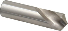 Cleveland - 5/8" Body Diam, 118°, 2-1/4" OAL, High Speed Steel Spotting Drill - Exact Industrial Supply