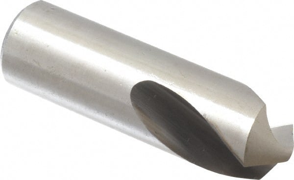 Cleveland - 3/4" Body Diam, 118°, 2-1/4" OAL, High Speed Steel Spotting Drill - Exact Industrial Supply