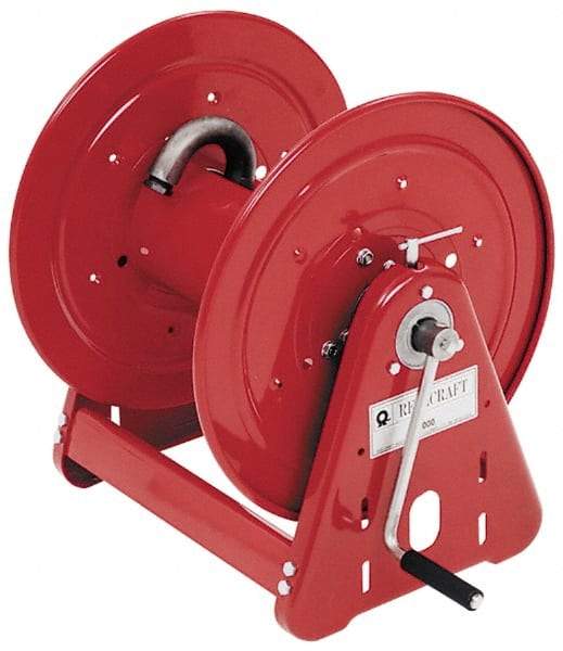 Reelcraft - 100' Manual Hose Reel - 1,000 psi, Hose Not Included - Exact Industrial Supply