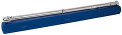 Value Collection - 3/4" Drive Micrometer Type Ratchet Head Torque Wrench - 150 Ft/Lb to 600 Ft/Lb Torque, 43" OAL, 2 Ft/Lb Graduation - Exact Industrial Supply