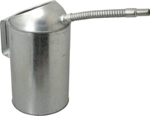 Value Collection - Flexible Spout, Measure Oiler - Steel Body, Galvanized - Exact Industrial Supply