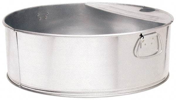 Plews - 6 Gal Radiator Drain Pan - Galvanized Steel - Exact Industrial Supply