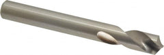 Cleveland - 3/8" Body Diam, 120°, 3-1/8" OAL, High Speed Steel Spotting Drill - Exact Industrial Supply