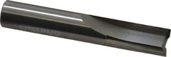 Onsrud - 1/2" Diam, 1/2" Shank Diam, 1" Length of Cut, 2 Flute Double Edge Straight Router Bit - 3" Overall Length, Right Hand Cut, Solid Carbide - Exact Industrial Supply