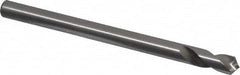 Cleveland - 3/8" Body Diam, 120°, 5" OAL, High Speed Steel Spotting Drill - Exact Industrial Supply