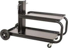 Hobart Welding Products - Welding Carts Type: Small Running Gear Cart For Use With: Hobart Handlers Units - Exact Industrial Supply