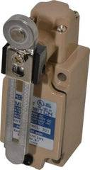 Value Collection - SPDT, NC/NO, 120 VAC, 240 VAC, 480 VAC at 10 Amps, Screw Terminal, Roller Lever Actuator, General Purpose Limit Switch - Exact Industrial Supply