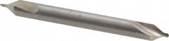 Cleveland - #0 Plain Cut 60° Incl Angle High Speed Steel Combo Drill & Countersink - Exact Industrial Supply