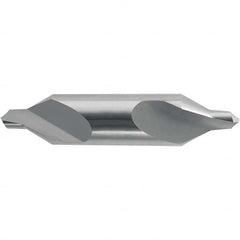Cleveland - #5 Plain Cut 60° Incl Angle High Speed Steel Combo Drill & Countersink - Exact Industrial Supply