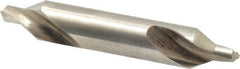 Cleveland - #6 Plain Cut 60° Incl Angle High Speed Steel Combo Drill & Countersink - Exact Industrial Supply