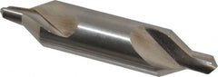 Cleveland - #8 Plain Cut 60° Incl Angle High Speed Steel Combo Drill & Countersink - Exact Industrial Supply