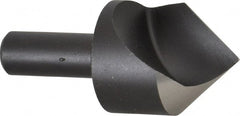 Cleveland - 1-1/4" Head Diam, 1/2" Shank Diam, 1 Flute 82° High Speed Steel Countersink - Exact Industrial Supply